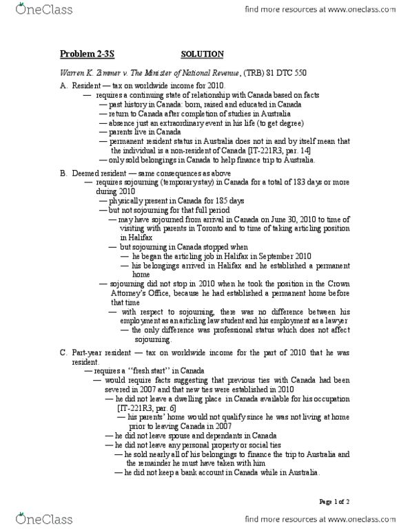 MGAC50H3 Chapter Notes - Chapter 2: 23S Ribosomal Rna thumbnail