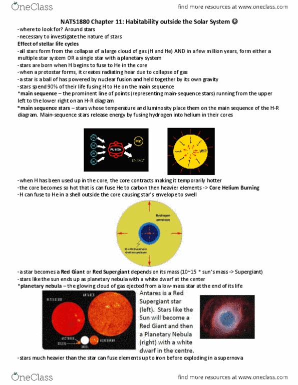 NATS 1880 Chapter Notes -Galactic Habitable Zone, Rare Earth Hypothesis, Seasonality thumbnail