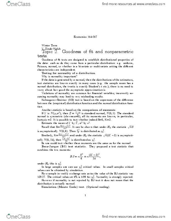 ECON 257D2 Lecture Notes - Lecture 3: National Institute Of Justice, Null Hypothesis, Cardiac Output thumbnail