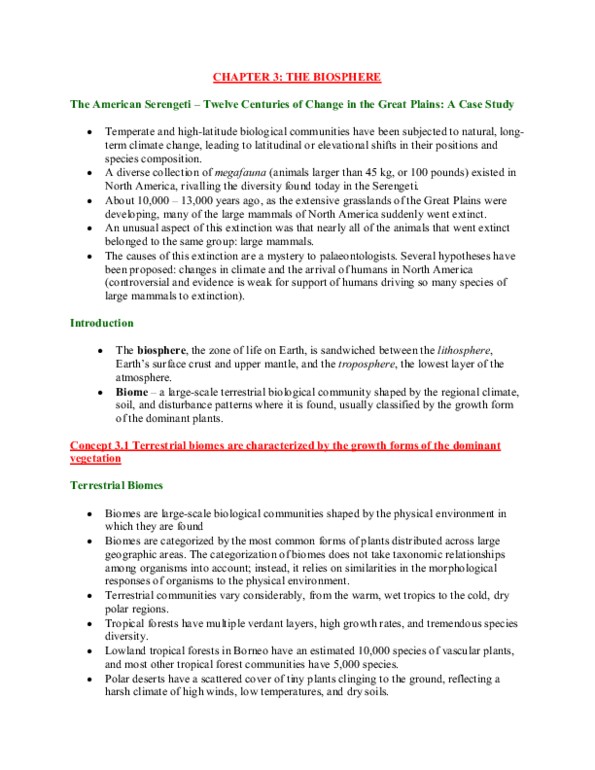 BIOB50H3 Chapter 3: CHAPTER 3 - Textbook Notes.docx thumbnail