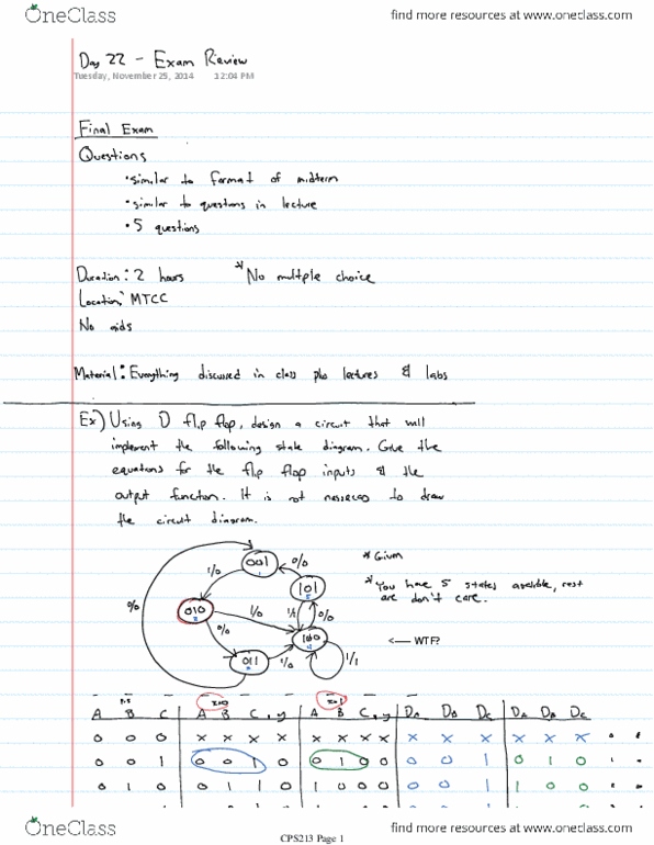 CPS 213 Lecture 22: Day 22- Exam Review thumbnail