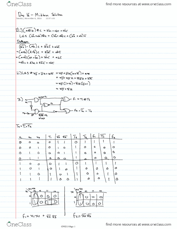 CPS 213 Lecture 16: Day 16 -Midterm Solution thumbnail