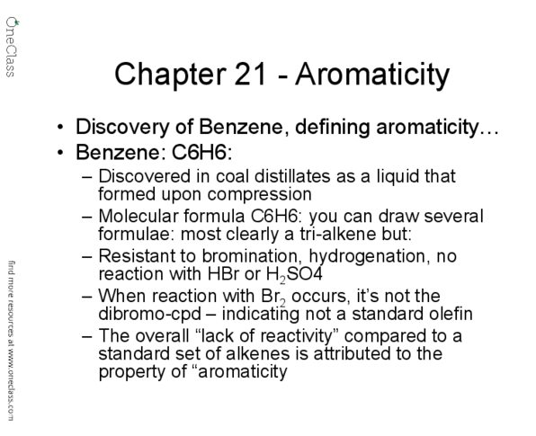 CHEM 213 Lecture Notes - Lecture 9: Hydrogenolysis, List Of Generation Ii Pokémon, Nitro Compound thumbnail
