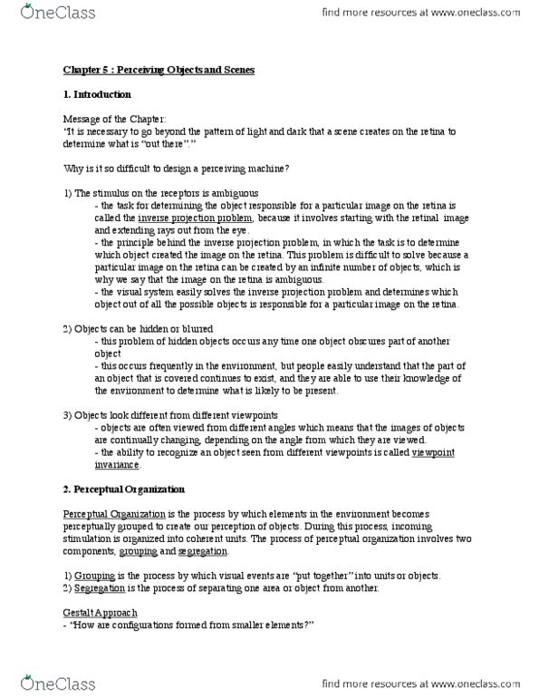 PS262 Lecture Notes - Lecture 5: Illusory Contours, Retina, Lisa Lopes thumbnail