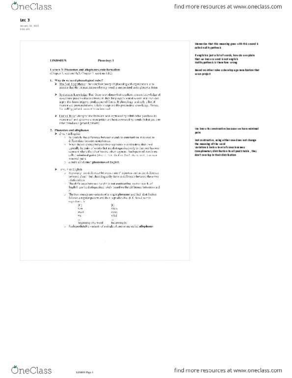 LINB04H3 Lecture Notes - Lecture 3: Bracket, Underlying Representation, Null Hypothesis thumbnail