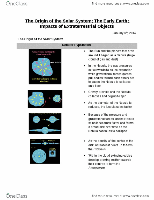 ERSC 1F90 Lecture Notes - Lecture 1: Body Force, Heat Wave, Astronomical Unit thumbnail