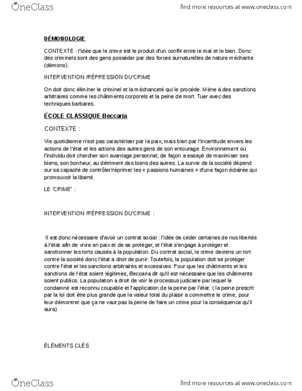 CRM 2701 Lecture Notes - Lecture 9: Dune, Le Monde, Survie thumbnail