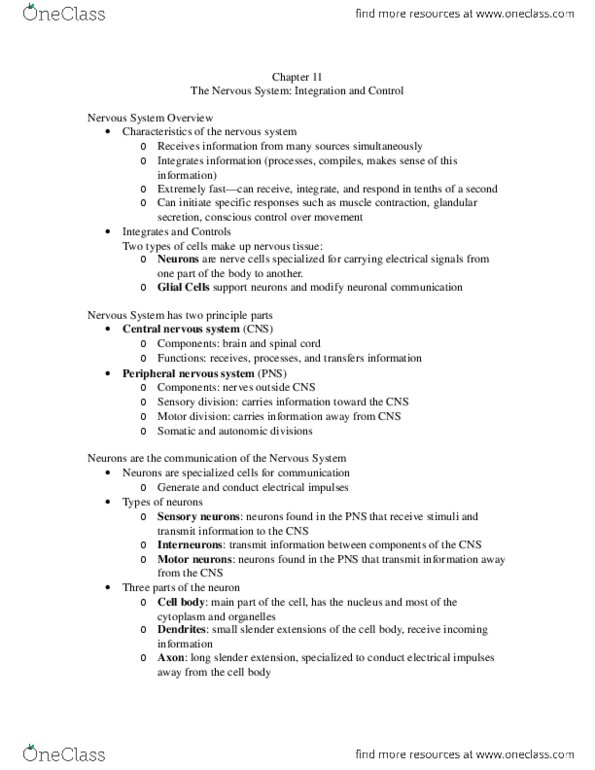 BSC 109 Lecture Notes - Lecture 11: Nicotine, Midbrain, Meningitis thumbnail