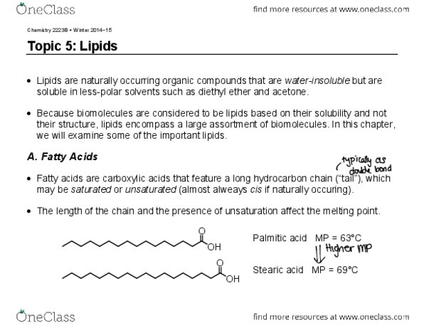 Chemistry 2223B Lecture Notes - Lecture 5: Claisen Condensation, Squalene, Primary Alcohol thumbnail