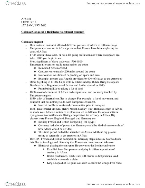 HISB51H3 Lecture 1: AFSB51 all lecture notes.docx thumbnail