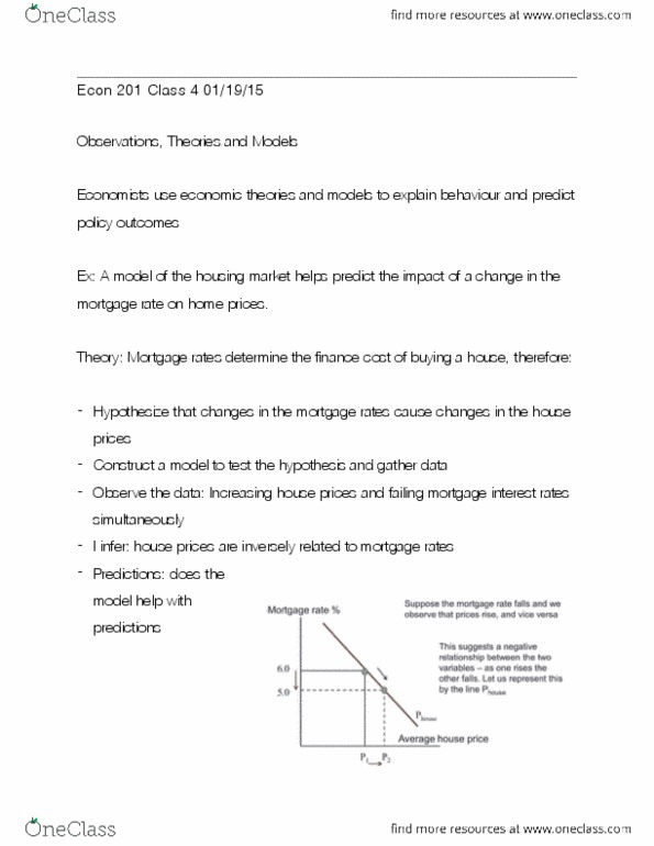 ECON 201 Lecture Notes - Lecture 4: Panel Data, Hypothesis, Weighted Arithmetic Mean thumbnail