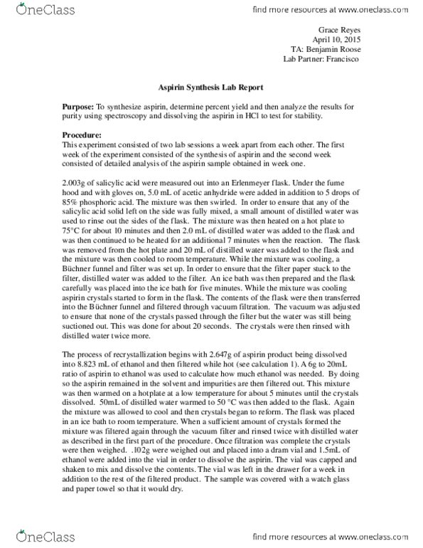 ANTH 001 Lecture Notes - Lecture 2: Absorbance thumbnail