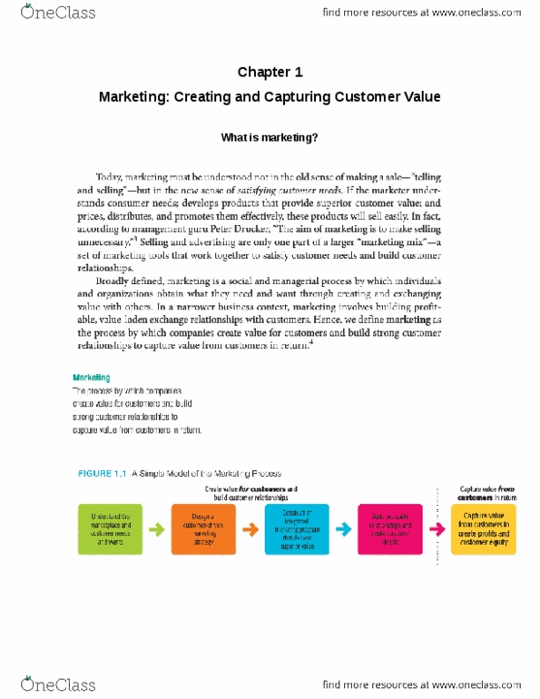 ADMS 2200 Chapter Notes - Chapter 1-5: Customer Relationship Management, Marketing Mix, Energy Brands thumbnail