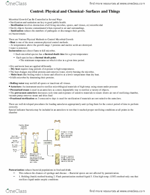 Biology 1290B Lecture Notes - Lecture 12: Hepa, Bacteriostatic Agent, Triclosan thumbnail