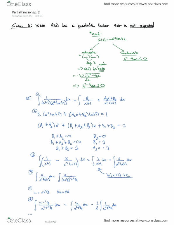 MATH V1102 Lecture 7: Partial Fractions p2 (as PDF).pdf thumbnail