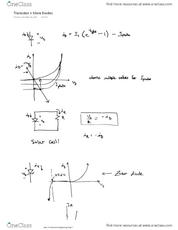 ELEN E1201 Lecture 21: Transistor + More Diodes.pdf thumbnail