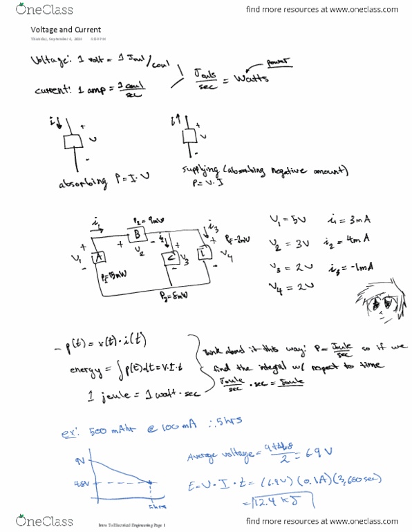 ELEN E1201 Lecture 2: Voltage and Current.pdf thumbnail