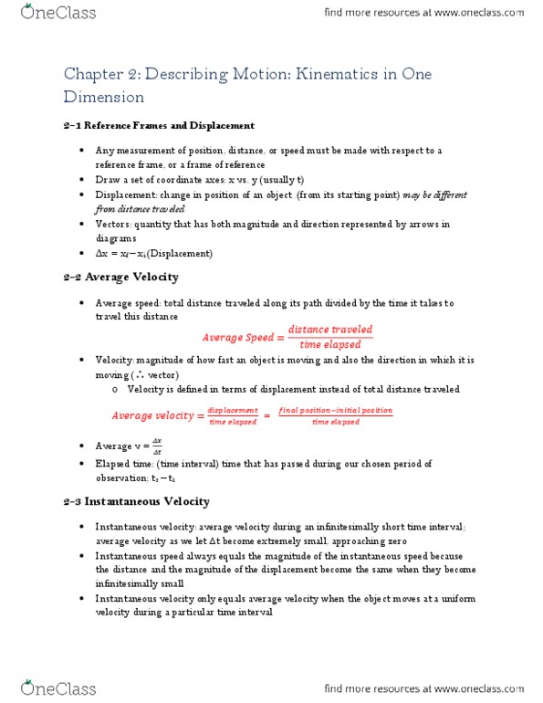 PHYS 101 Chapter 2.1 - 2.3: Reference Frames and Displacement and Velocity.pdf thumbnail