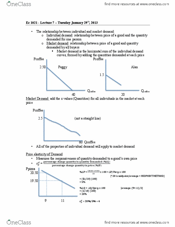 Economics 1021A/B Lecture Notes - Lecture 7: Normal Good, Ceteris Paribus thumbnail