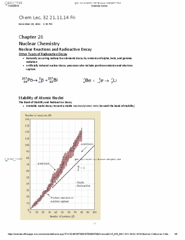 CHMA10H3 Lecture 32: Chem Lec. 32 21.11.14 Fri.pdf thumbnail