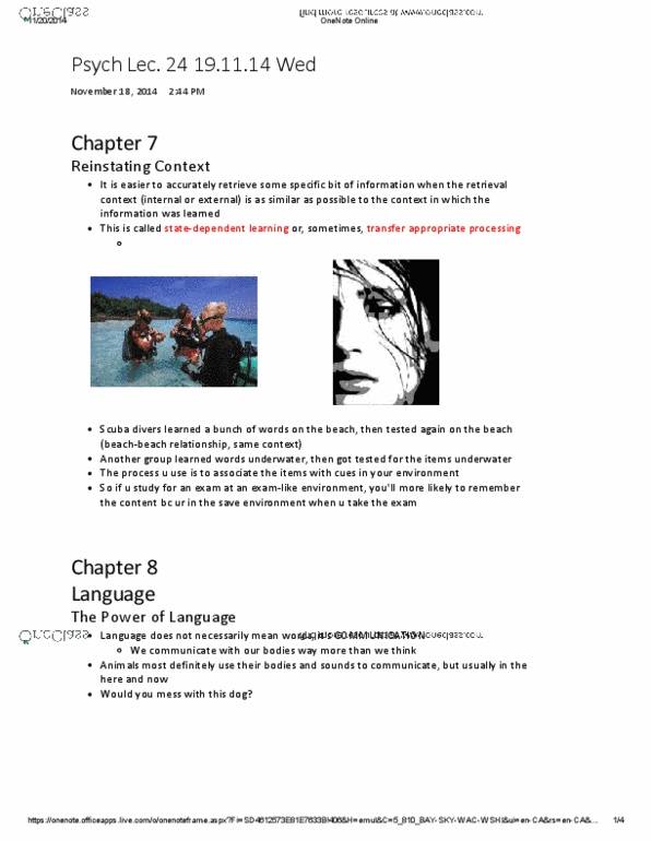 PSYA01H3 Lecture 24: Psych Lec. 24 19.11.14 Wed.pdf thumbnail