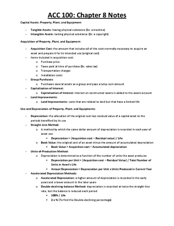 ACC 100 Chapter 8: ACC 100 Chapter 8 Notes.docx thumbnail