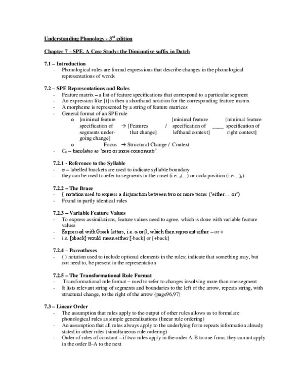 LINB04H3 Chapter 7: Notes for Chapter7 - Understanding Phonology - required readings only.docx thumbnail