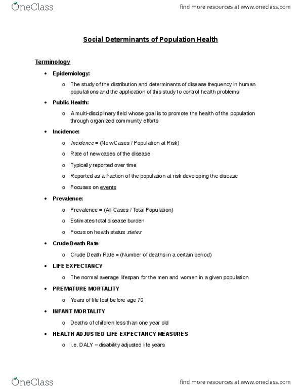 HLTH260 Lecture Notes - Lecture 1: Public Health Agency Of Canada, The Highway Code, Sunburn thumbnail