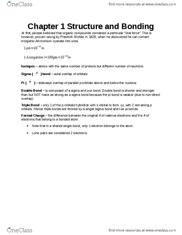 CHM136H1 Chapter 1-25: Organic Chemistry Notes.docx thumbnail