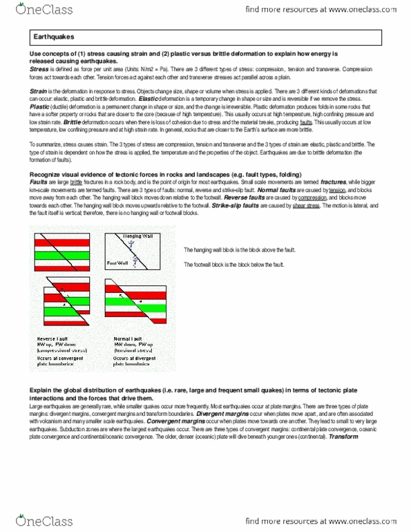 EOSC 114 Chapter 4: Earthquakes notes.docx thumbnail