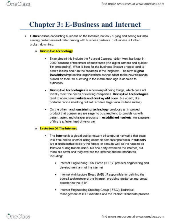 ITM 102 Lecture Notes - Lecture 1: Retail, Business Logic, Clickstream thumbnail