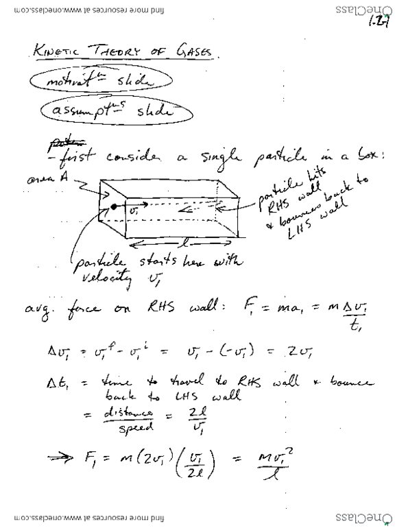 CHEM 2301 Lecture 1: 1.2 Lecture Notes thumbnail