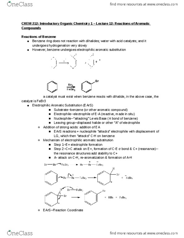 CHEM 212 Lecture Notes - Lecture 12: Hydroxy Group, 2Cc, Vinyl Chloride thumbnail