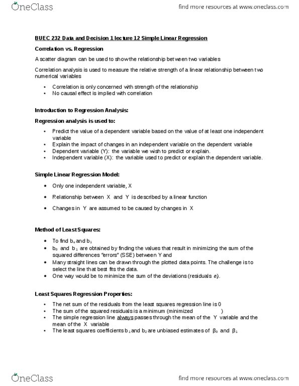 BUEC 232 Lecture Notes - Lecture 12: Observational Error, Probability Plot, Box Plot thumbnail