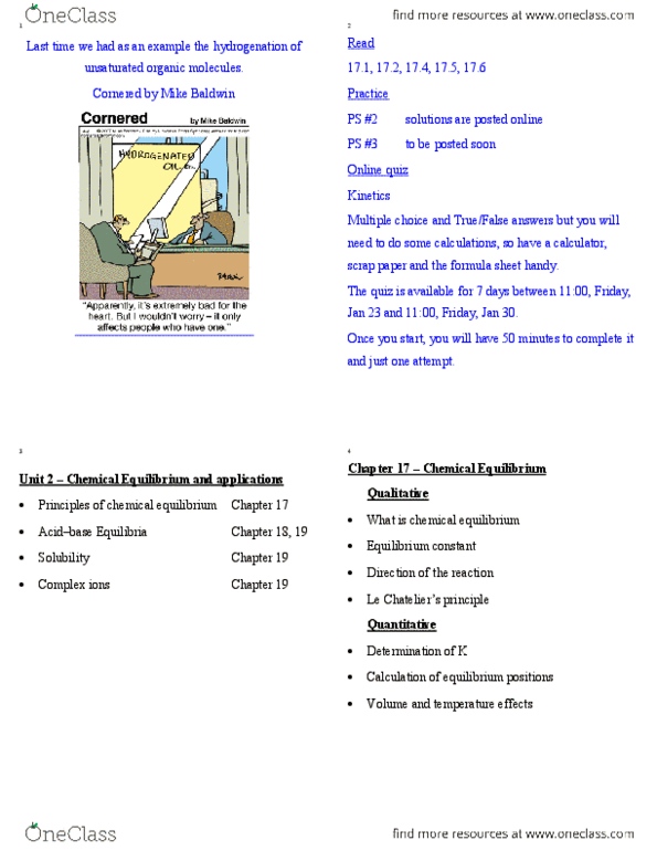 CHEM102 Lecture Notes - Lecture 9: Phosphorus Trichloride, Reaction Quotient, Sulfur Trioxide thumbnail