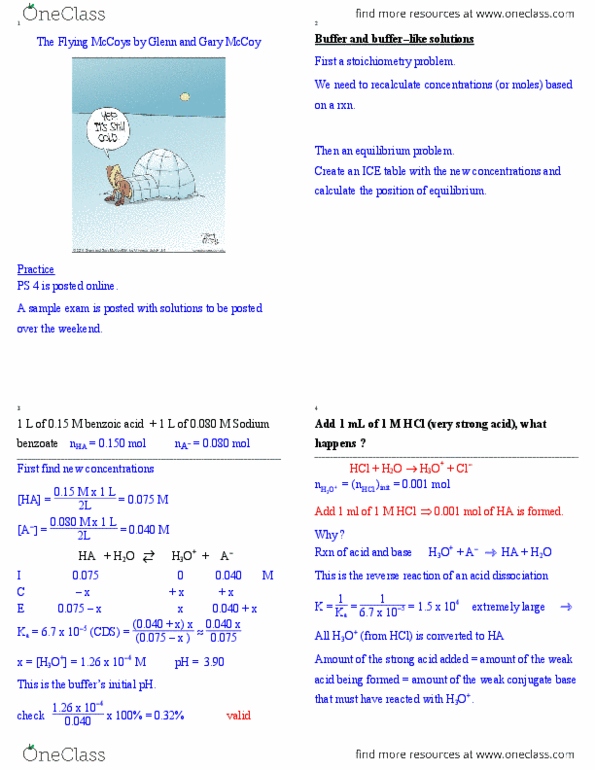 CHEM102 Lecture Notes - Lecture 15: Glenn Mccoy, Playstation 4, Acid Strength thumbnail