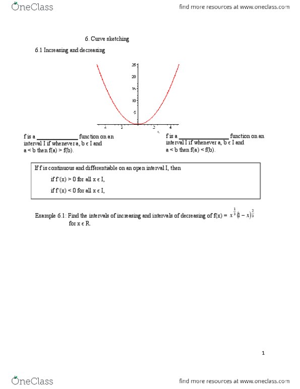 MATA32H3 Lecture Notes - Lecture 6: Maxima And Minima, Profit Maximization thumbnail