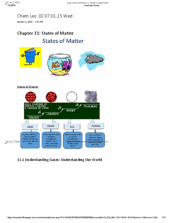 CHMA11H3 Lecture 11: Chem Lec. 02 Chapter 11- States of Matter 07.01.15 Wed thumbnail
