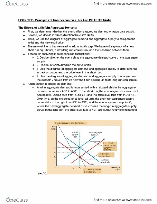 ECON 1115 Lecture Notes - Lecture 19: Aggregate Supply, Aggregate Demand, Wrinkle thumbnail