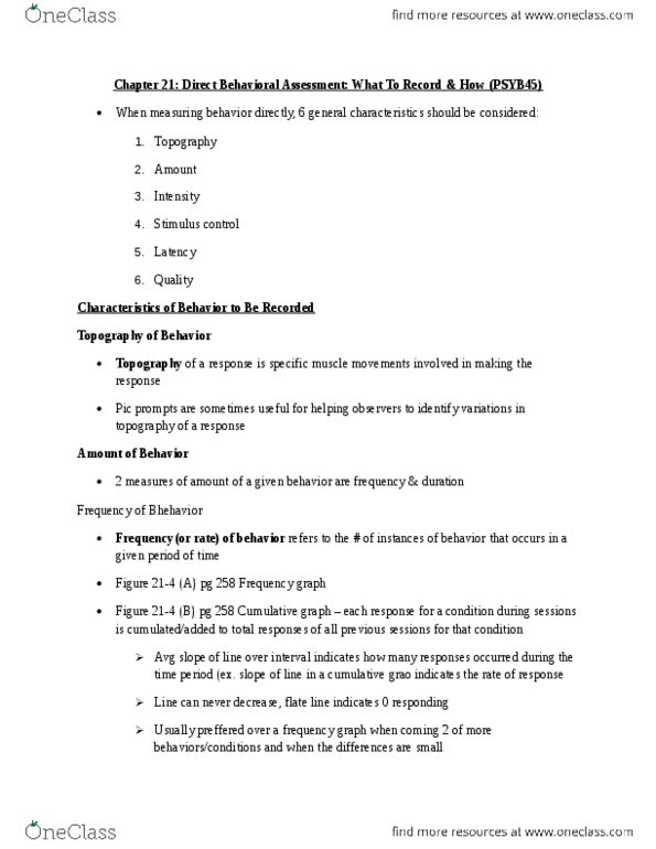 PSYB45H3 Chapter Notes - Chapter 21: Stimulus Control, Dynamometer, Intellectual Disability thumbnail