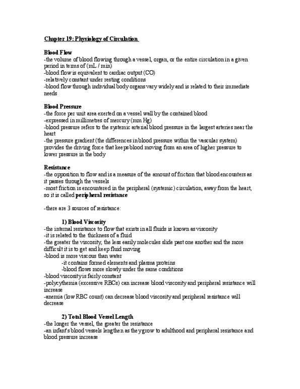 ANP 1105 Lecture : Chapter 19 Physiology of Circulation.doc thumbnail
