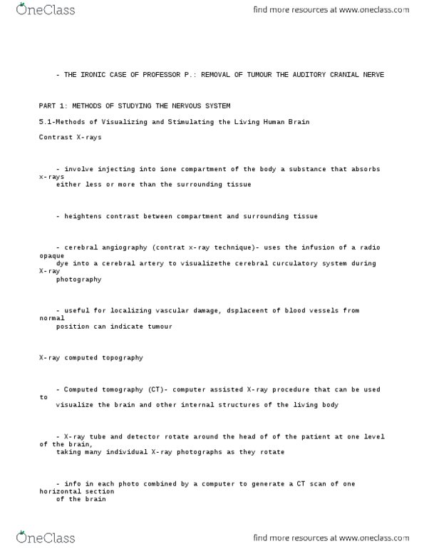 PSYC 2410 Chapter Notes - Chapter 5: Transcranial Magnetic Stimulation, Electrodermal Activity, Magnetic Resonance Imaging thumbnail