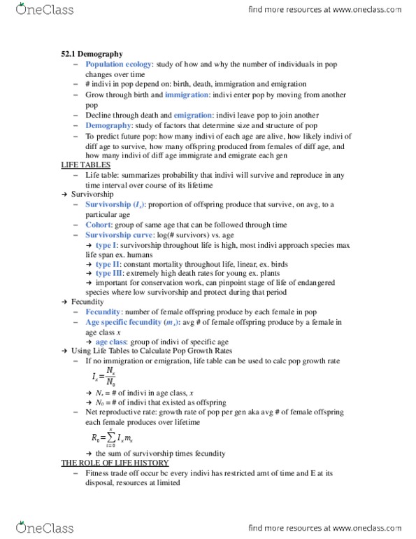 BLG 144 Chapter 52: Population Ecology thumbnail