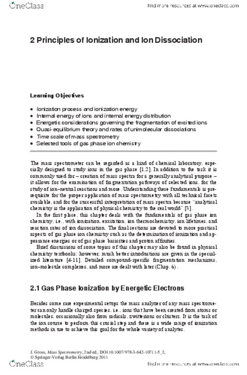 AMST 211 Lecture Notes - Lecture 7: Electron Ionization, Penning Ionization, Ionization Energy thumbnail