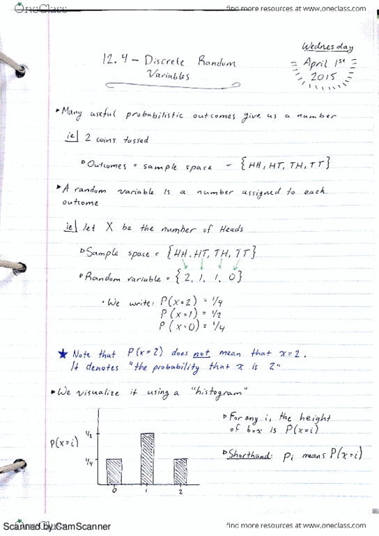 Economics 3364A/B Lecture 6: App Math April 1 (Wednesday) thumbnail