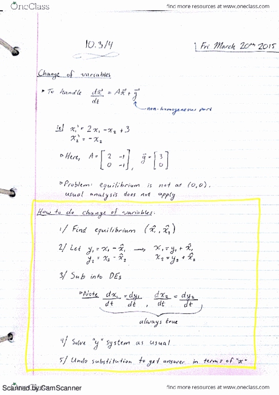 Economics 3364A/B Lecture 6: App Math Fri Mar 20 thumbnail