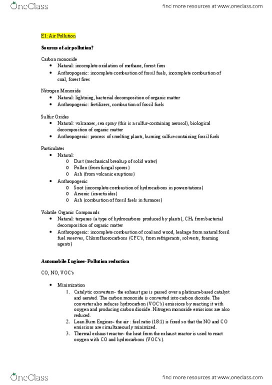 ASIAN-ST 396H Lecture Notes - Lecture 4: Calcium Hydroxide, Mercury Poisoning, Calcium Sulfate thumbnail