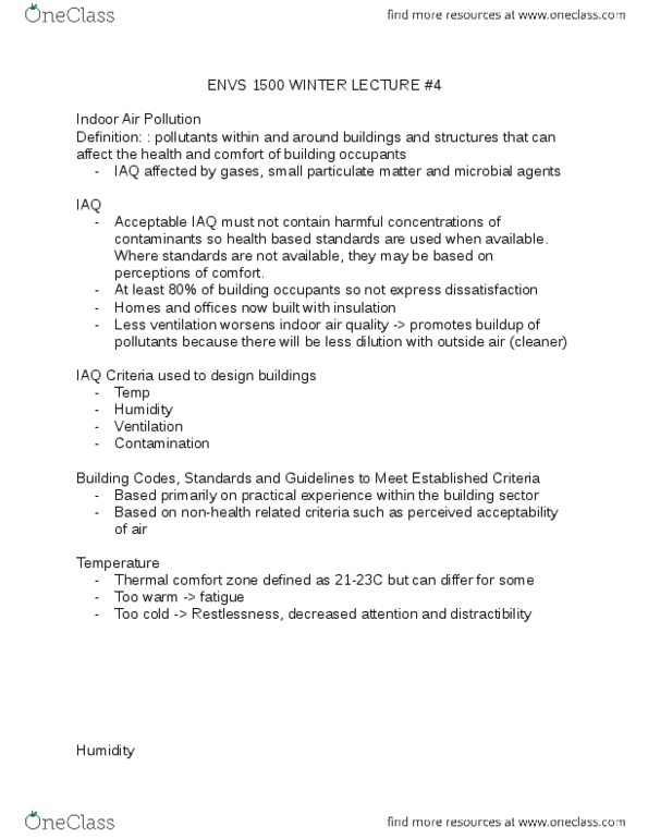 ENVS 1500 Lecture Notes - Lecture 15: Polycarbonate, Bisphenol A, Phosgene thumbnail
