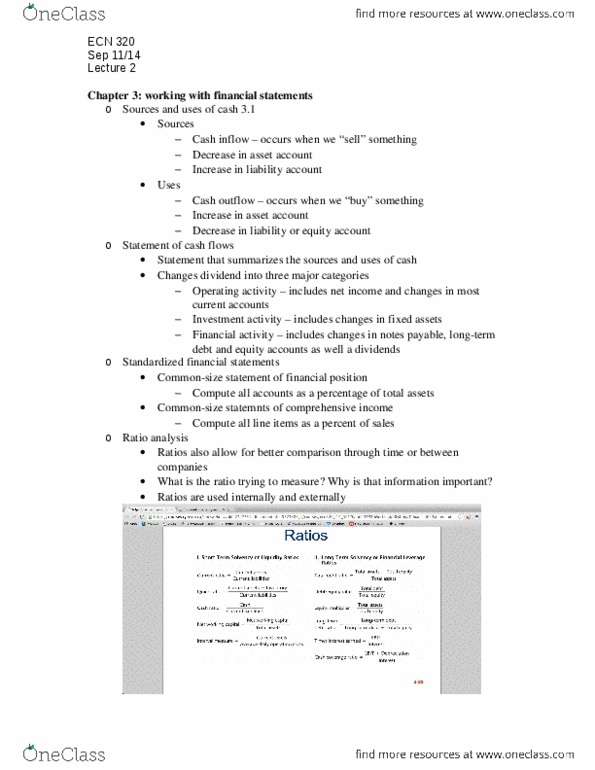 ECN 320 Lecture Notes - Lecture 2: Financial Statement, Promissory Note thumbnail