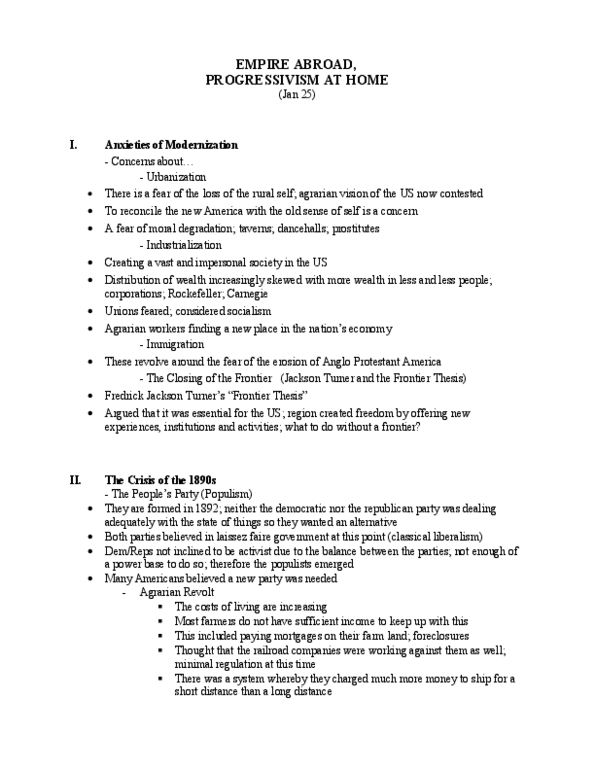 HIS271Y1 Lecture Notes - Unitec Institute Of Technology thumbnail